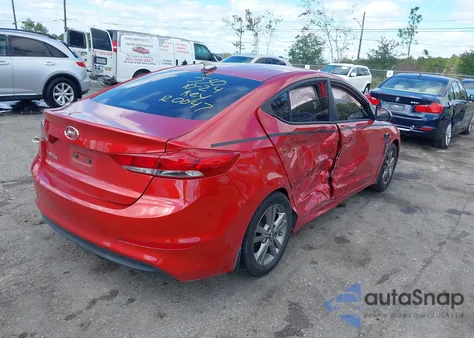 2017 Hyundai Elantra Se из США, поврежденный, VIN 5NPD84LFXHH120047